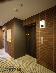 細部までデザインの拘りを感じるエレベーターホール