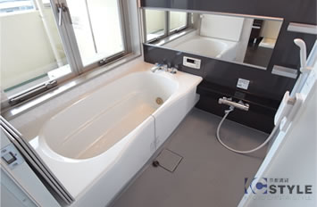 露天風呂気分を満喫