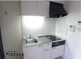 2口ガスコンログリル付システムキッチン(307号）