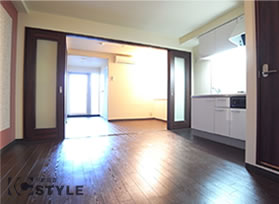 他タイプ内装、LDK部分