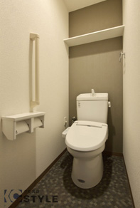 ウォシュレット装備トイレ