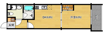 洋6×DK6.8　（31.3㎡）