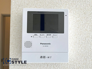モニターインターホン完備