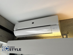 ルームエアコン1機完備