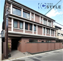 京の街並みに馴染む外観
