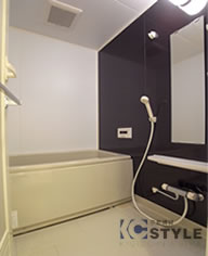 デザインパネルが綺麗な追炊き付オートバス