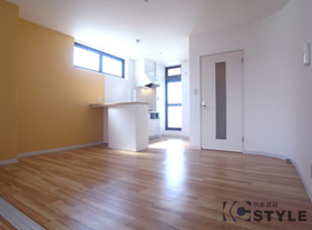 ゆとりの広さを確保しているリビングダイニング