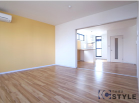 リビングと洋室を合わせて使えば２１．５帖と他では取りにくいスペースとなります