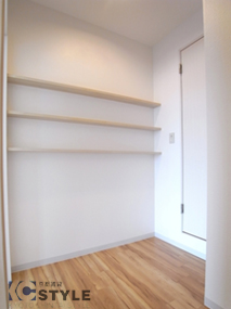 廊下部分の飾り棚