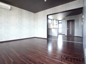 リビングと洋室を合わせて使えば２１．５帖と他では取りにくいスペースとなります