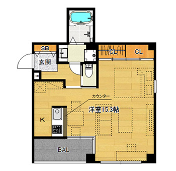 洋15.3K（35.77㎡）207号