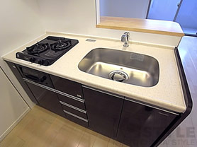 グリル付2口ガスコンロシステムキッチン