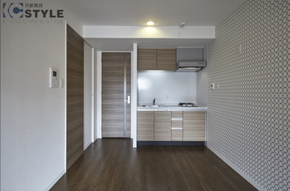 完全独立タイプの０５号室は広く使って頂きやすい間取り設計です（205号）