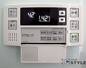 自動湯張りに追炊き機能と多機能なシステムバスリモコンパネル