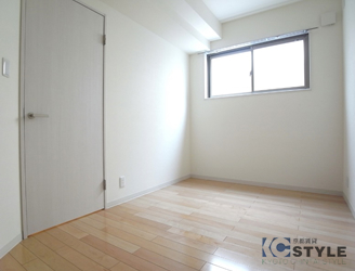 1LDKでニーズが高く課題になりやすい独立性のある寝室もしっかりと確保しクリアしています