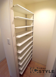 包容力あるシューズインクローゼットが便利（01type）