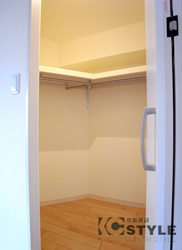 贅沢なウォークインクローゼット（302type）