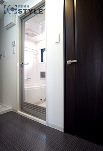 ゆったりした脱衣スペース（502・402号type） 