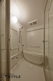 浴室乾燥機に追炊き等完備のフルオートエッグシェルバス