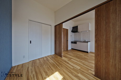 寝室には大型クローゼットを配置、01・02typeはウォークインクローゼット