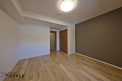 コーナーに家具を置きやすいように設計されたクローゼットの配置（04type、03typeは反転）