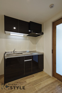 ２口ＩＨシステムキッチンが便利（04type、03typeは反転）