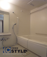 1317サイズのゆったりバスルーム