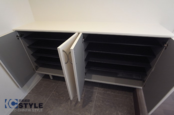 使い勝手の良いシューズボックス完備 301